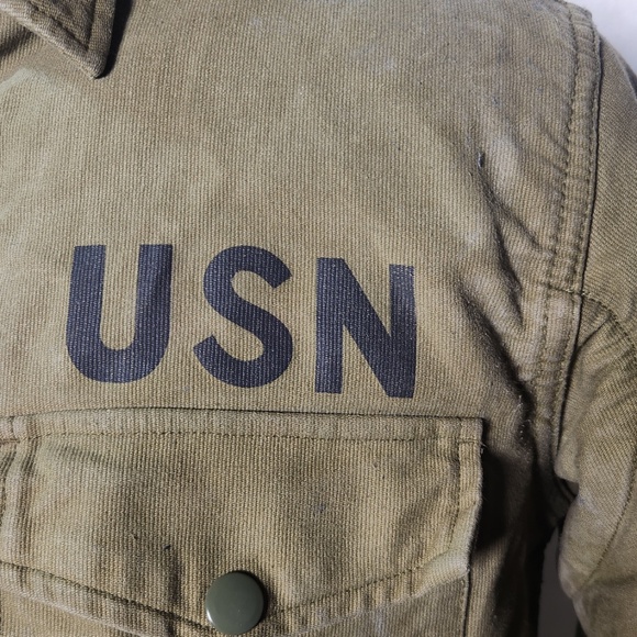 Vintage U.S Navy Mens Jacket Bronson Clothing Company - Picture 15 of 16